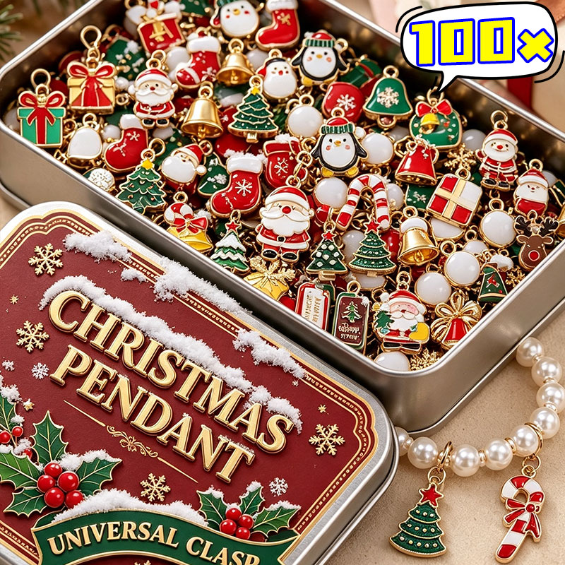Christmas Keychains Pendants D - Jewelry Making Education recension och pris