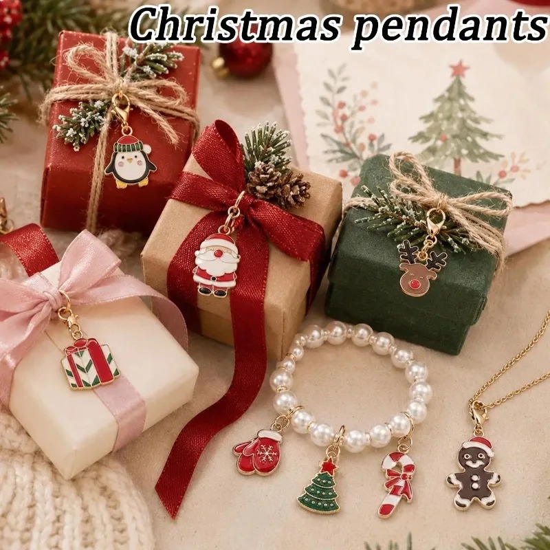 Christmas Keychains Pendants D - Jewelry Making Education recension och pris