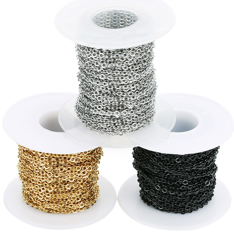 10Yards/roll 1/1.5/2/2.5/3mm S - Chain Roll Cable recension och pris