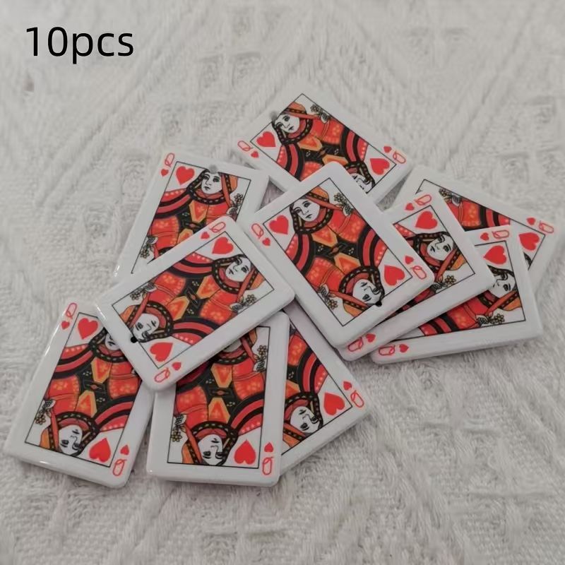 10pcs acrylic double-sided sim - Jewelry Making Diy recension och pris