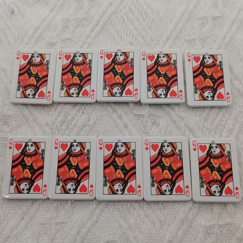 10pcs acrylic double-sided sim - Jewelry Making Diy recension och pris