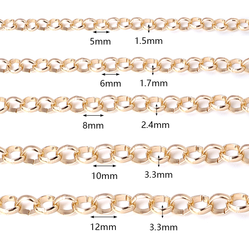5 Yards/Rolls Aluminium Cross  - Chain Roll Cable recension och pris