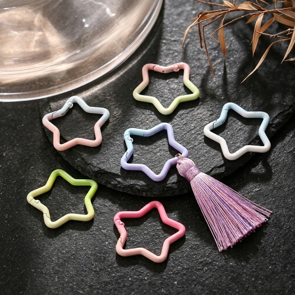 5PCS Gradient Star Shape Sprin - Jewelry Making A Ring recension och pris