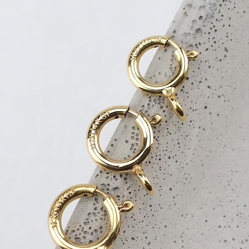 14K Gold Filled Spring Ring Cl - Jewelry Making A Ring recension och pris
